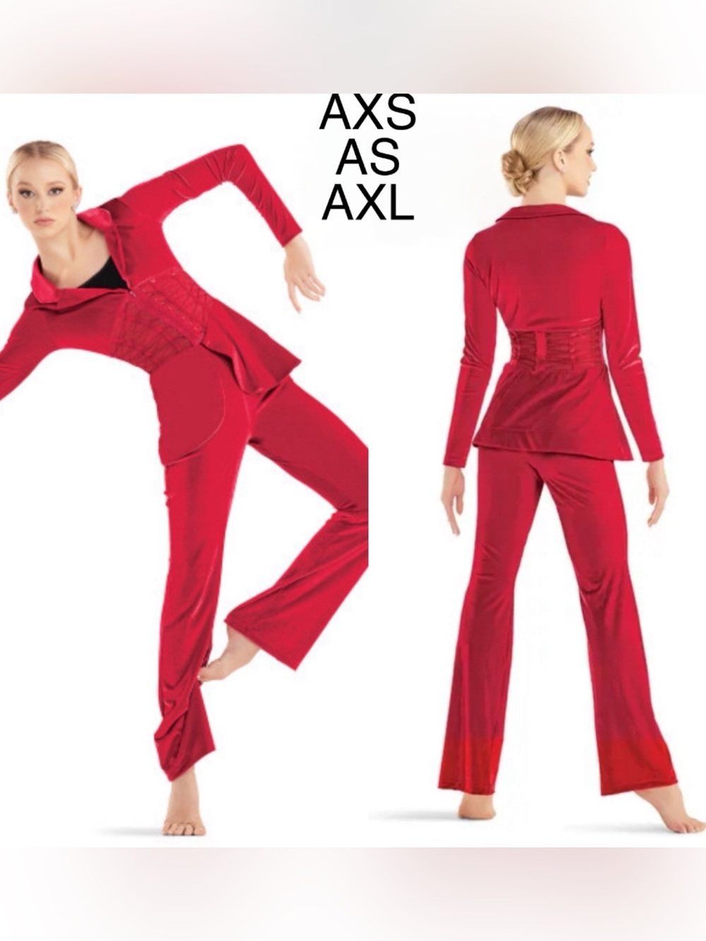 Red suit costume